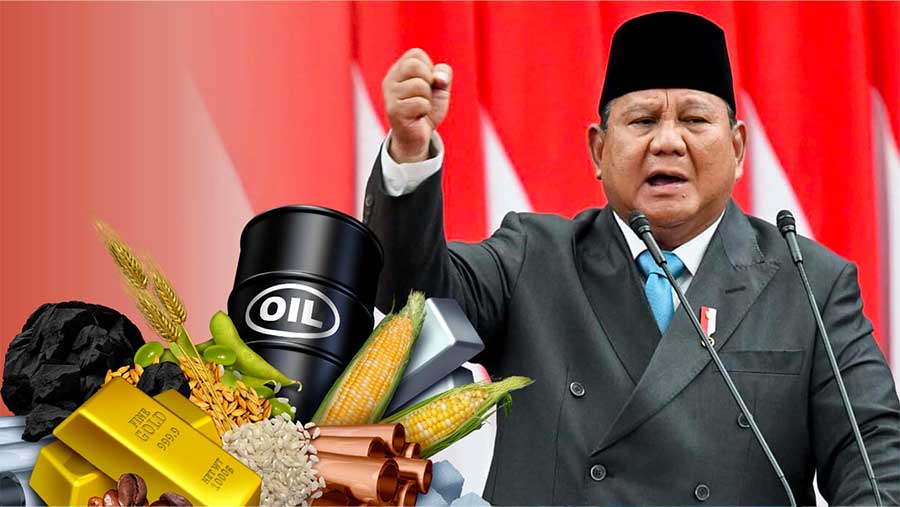 Prabowo Harga Komoditas Energi Kita Tentukan Sendiri, Tidak Laku Tak Apa. (Diolah dari Berbagai Sumber)