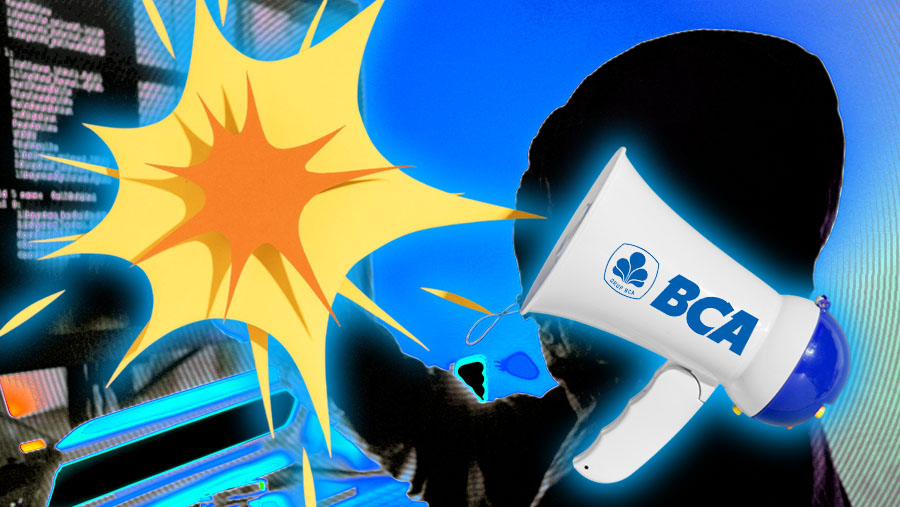 Kabar Hacker Kuasai Jutaan Data Nasabah, BCA Menjawab (Diolah)