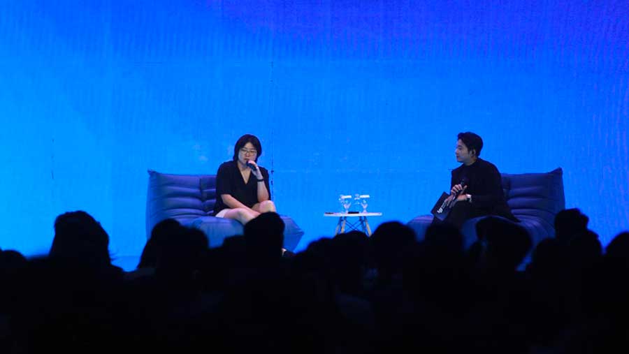 Founder sekaligus Chief Marketing Officer & Partner Jarvis Asset Management, Kartika Sutandi atau Tjoe Ay (Bloomberg Technoz/Andrean Kristianto)