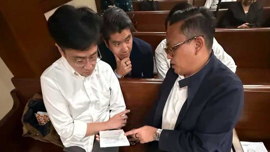 Nicko Widjaja dan Kuasa Hukum Philipus Sitepu (Dok. Ist)