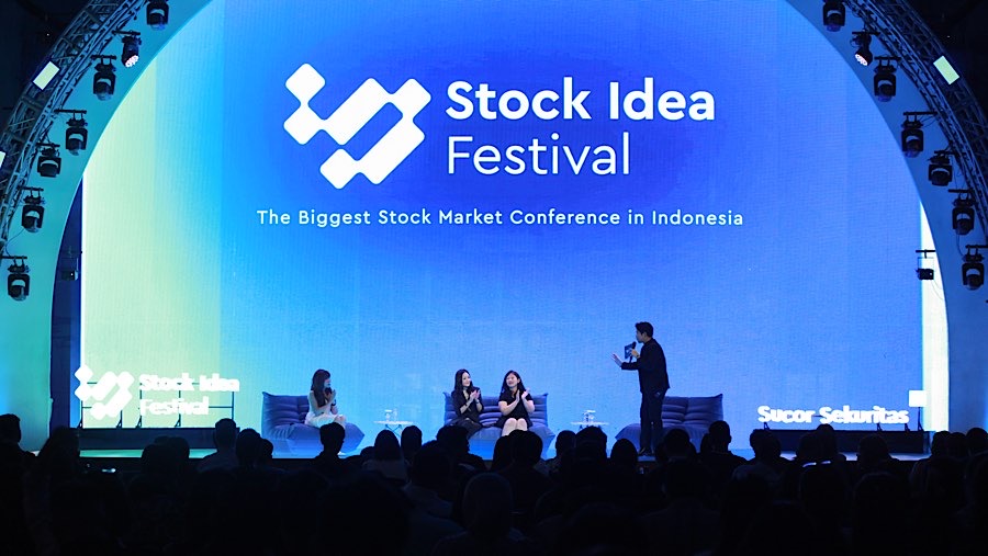 Ki-ka: Pendiri Cuan Lovers, Rita Efendy, Investor Profesional, Jessica Wijaya dan Pendiri Wisdom and Invest, Vonny Ramali Saat Stock Idea Festival