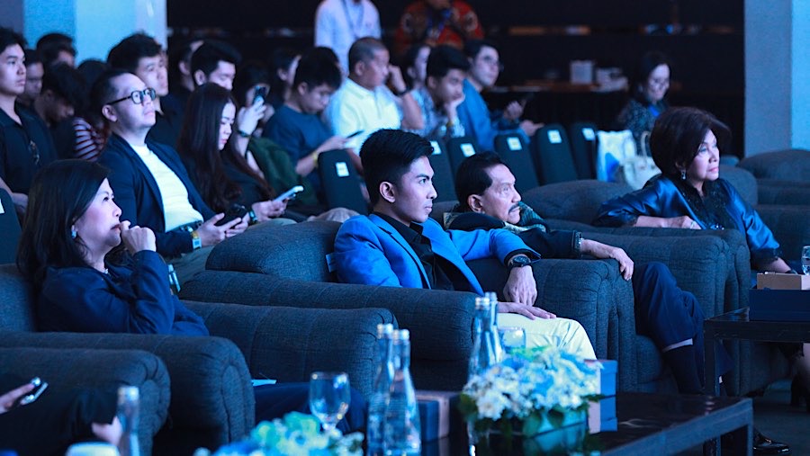 Peserta memgikuti Stock Idea Festival di Jakarta, Sabtu (23/5/2026). (Bloomberg Technoz/Andrean Kristianto)