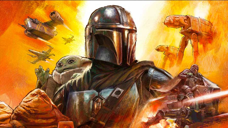 Poster Star Wars The Mandalorian and Grogu (Dok. Star Wars)