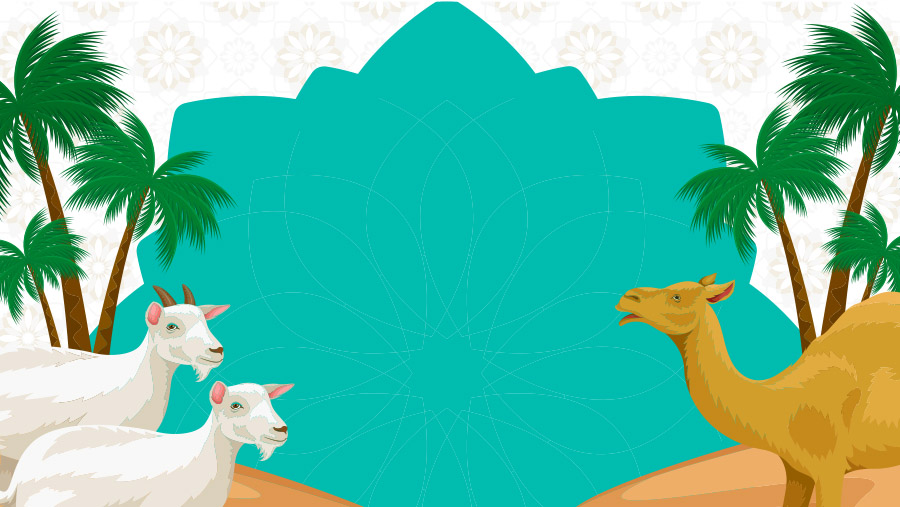 Ilustrasi Twibbon Idul Adha (Diolah)