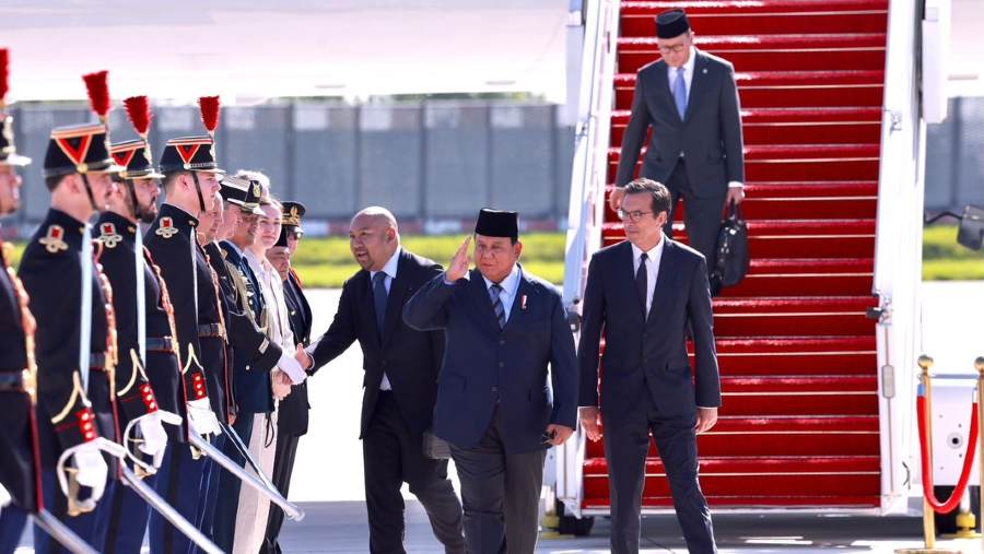 Presiden Prabowo Subianto melakukan kunjungan kerja ke Prancis. dok: IG/@prabowo