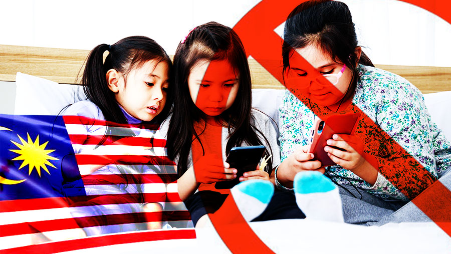  Malaysia Larang Anak Akses Medsos 1 Juni (Diolah)