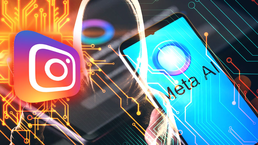 Hacker Bajak Akun Instagram dengan Memperdayai Chatbot Meta AI (Diolah)