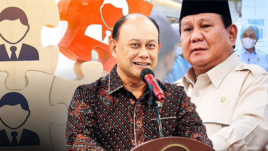 Prabowo Ganti Kepala BGN Dadan Hindayana (Diolah)