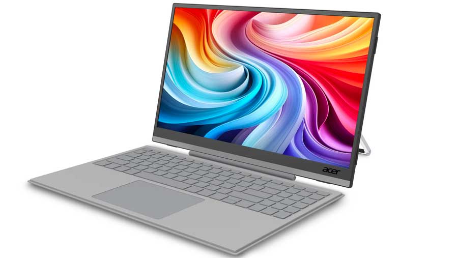 Acer Perkenalkan Monitor Portabel yang Bisa Disulap Jadi Laptop untuk Ponsel (Dok. Acer)