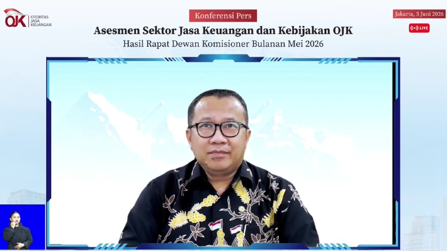 Kepala Eksekutif Pengawas Inovasi Teknologi Sektor Keuangan, Aset Keuangan Digital, dan Aset Kripto OJK, Adi Budiarso. dok: OJK
