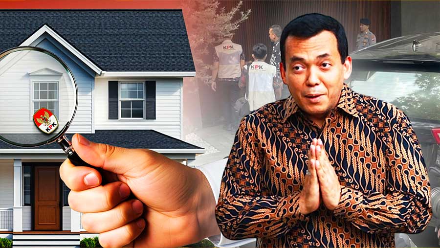 KPK Geledah Rumah Mewah Silmy Karim. (Diolah dari Berbagai Sumber)