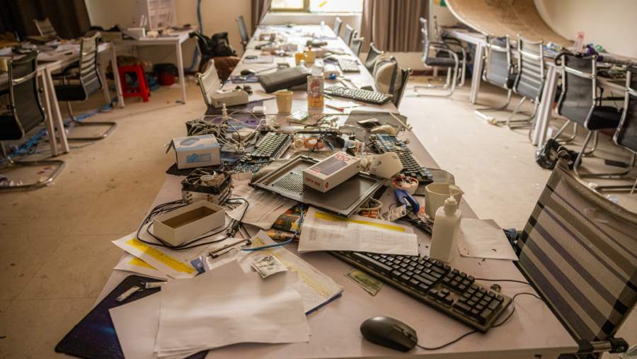 Pusat scam Kamboja masih belum berhasil diberantas. dok: Bloomberg