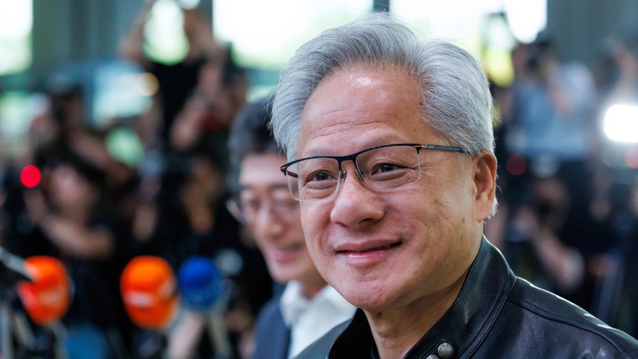 CEO Nvidia Corp., Jensen Huang di Seoul, Korea Selatan. dok: SeongJoon Cho/Bloomberg