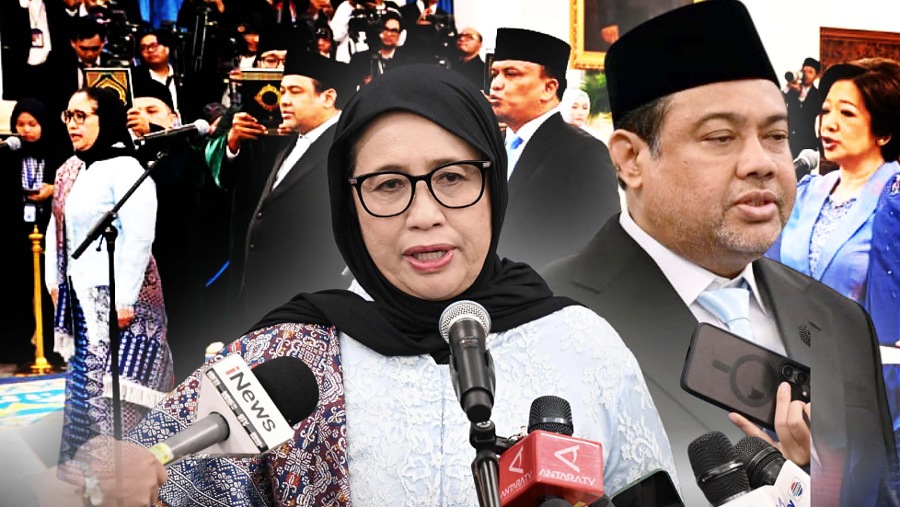 Presiden Melantik Nanik Deyang Jadi Kepala BGN, Said Iqbal Penasehat Khusus (Foto: Diolah dari berbagai Sumber)