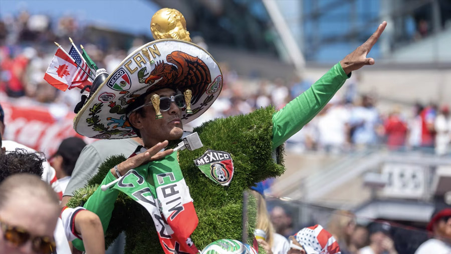 Pendukung Timnas Meksiko (Sumber: fifa.com)