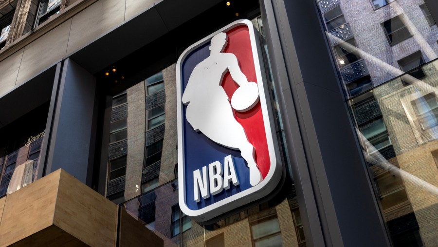 Toko NBA di Fifth Avenue di New York, AS./Bloomberg-Jeenah Moon