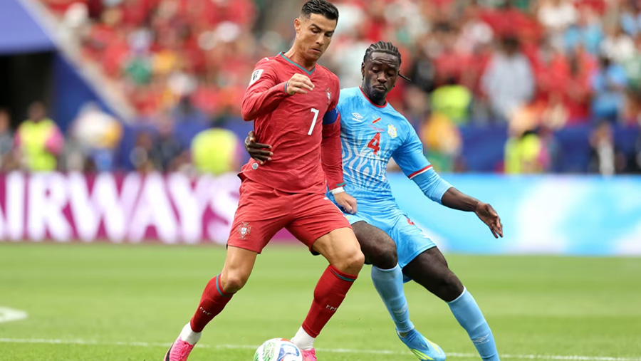 Cristiano Ronaldo pada Laga Portugal - RD Kongo (Dok. FIFA)