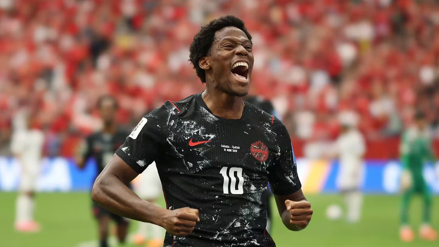 Penyerang Timnas Kanada, Jonathan David (Dok. FIFA)