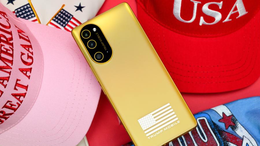 Smartphone T1 yang Dijanjikan Donald Trump. dok: Bloomberg