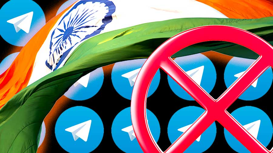 Terdapat larangan penggunaan Telegram di India. Efeknya terjadi lonjakan VPN, juga adanya migrasi ke aplikasi pesan lain (Diolah)