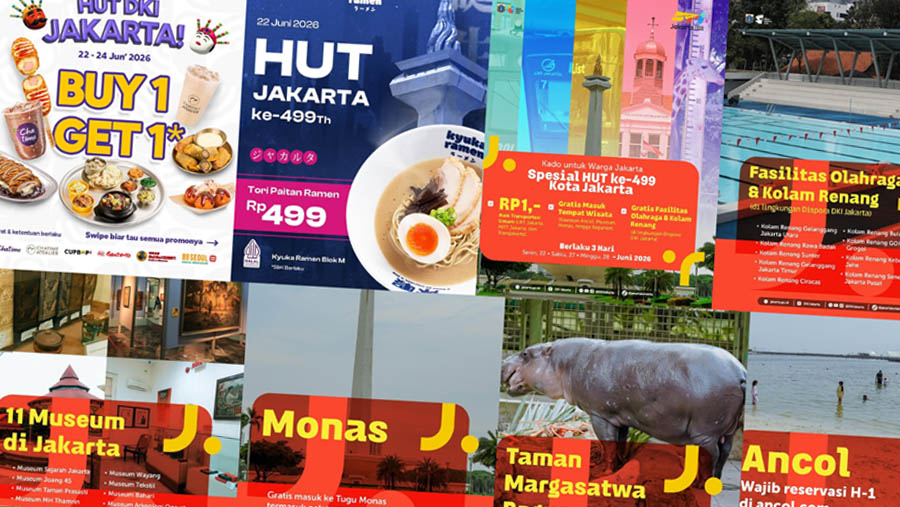 Promo HUT ke-499 Jakarta (Dok. Ist)