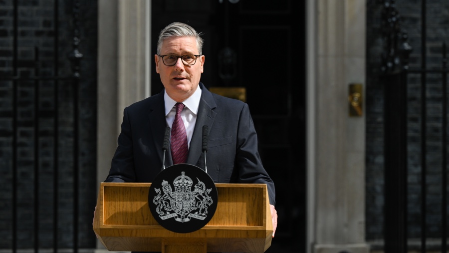 Perdana Menteri Keir Starmer di London, pada 22 Juni. (Fotografer: Chris J. Ratcliffe/Bloomberg)