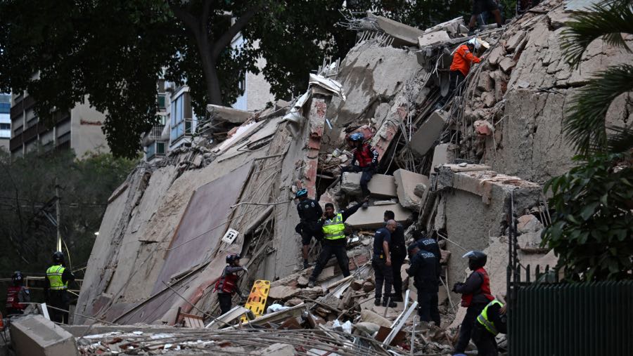 Gempa bumi Venezuela. (Sumber: Bloomberg)
