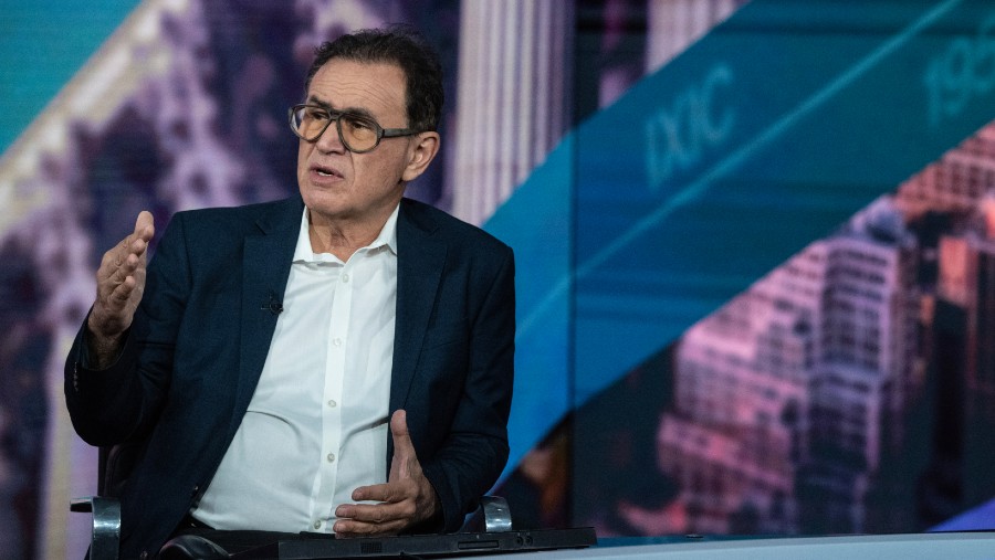 Ekonom sekaligus kritikus Bitcoin Nouriel Roubini. dok: Bloomberg 