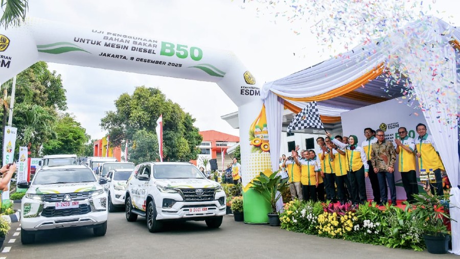 Uji coba biodiesel B50./dok. Kementerien ESDM
