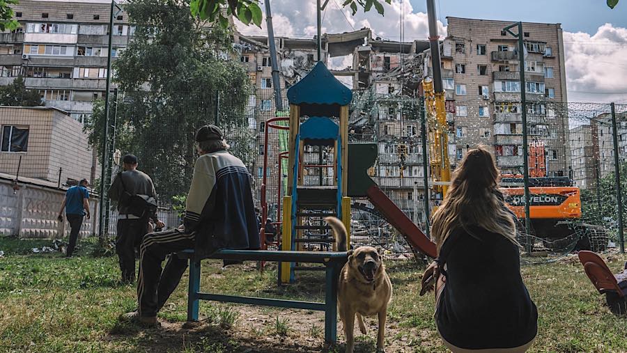 Ukraina saat ini kesulitan untuk mengisi kembali persediaan rudal pencegat Patriot buatan AS mereka yang kian menipis. (Andrew Kravchenko/Bloomberg)