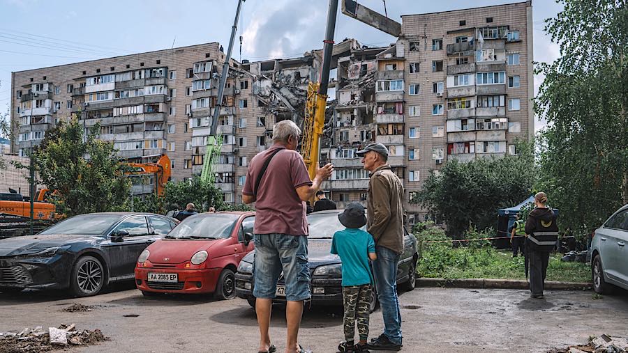Padahal, sistem pertahanan tersebut sangat krusial bagi Kyiv untuk menangkal serangan rudal balistik Rusia. (Andrew Kravchenko/Bloomberg)