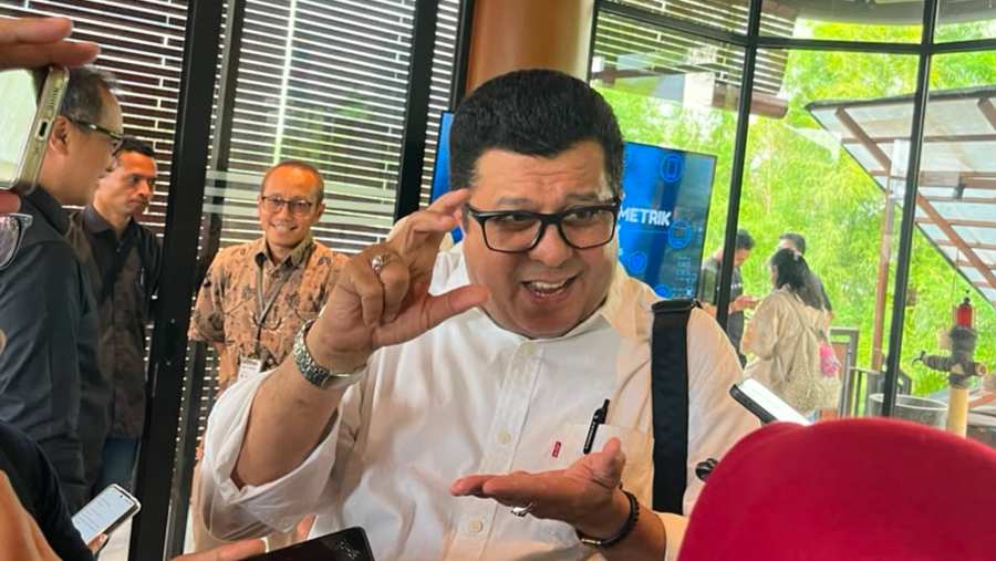 Direktur Eksekutif Asosiasi Penyelenggara Telekomunikasi Seluruh Indonesia (ATSI) Marwan O. Baasir. dok: Bloomberg Technoz