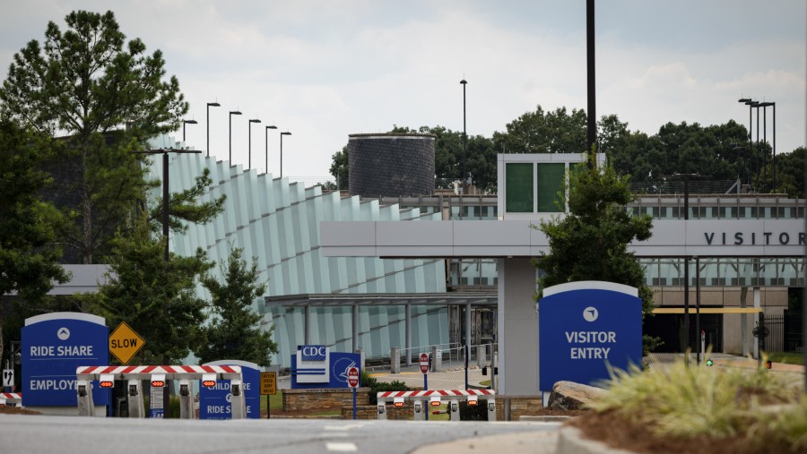 Kantor pusat Pusat Pengendalian dan Pencegahan Penyakit di Atlanta. (Fotografer: Dustin Chambers/Bloomberg)