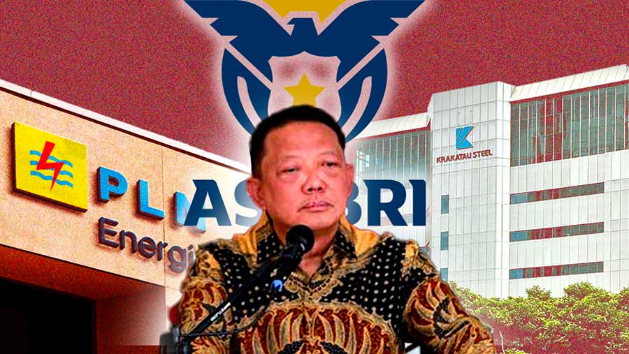 Ilustrasi kasus korupsi Febrie Adriansyah (Diolah)