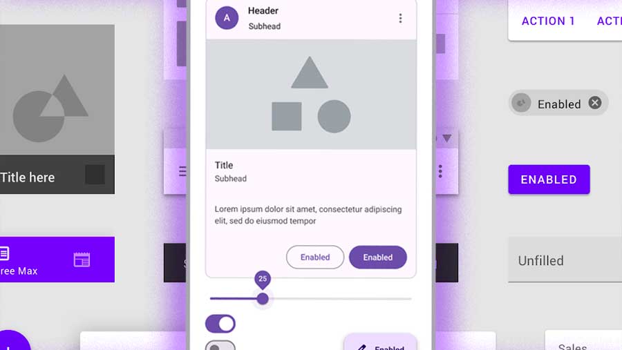 Ilustrasi Google Material Design (Diolah)