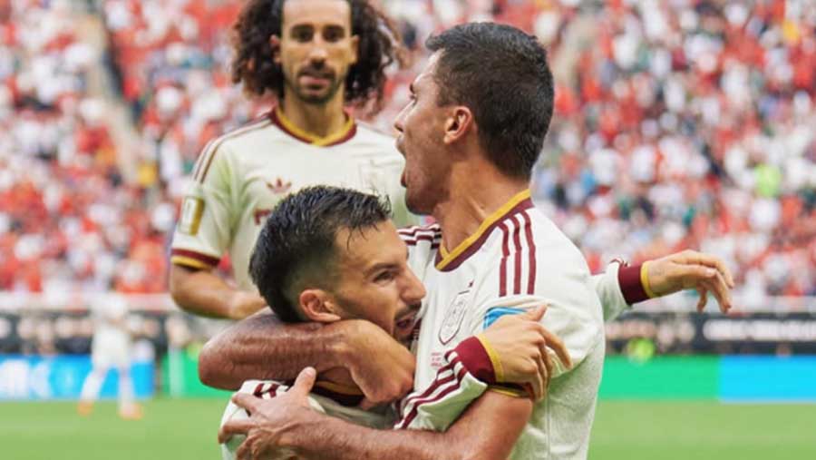 Tim Nasional Sepak Bola Spanyol (Dok. Instagram @sefutbol)