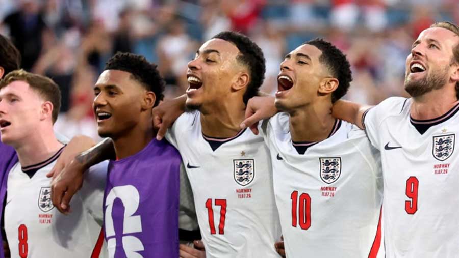 Tim Nasional Sepak Bola Inggris (Dok. Instagram @england)