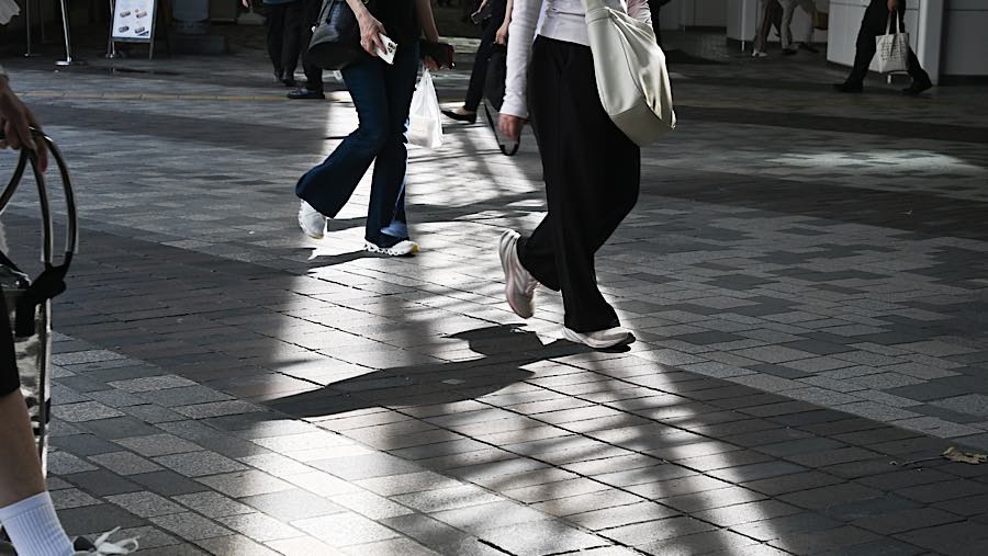 Menurut para pejabat cuaca, sistem tekanan tinggi menjadi penyebab meluasnya panas ekstrem di Jepang. (Soichiro Koriyama/Bloomberg)