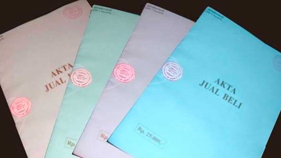 Akta Jual Beli Rumah (Dok. Ist)