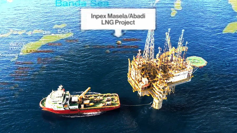 Ilustrasi Blok Masela (Diolah)