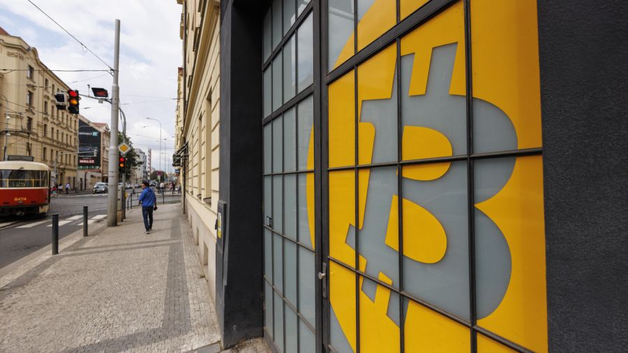 Aset kripto Bitcoin. dok: Bloomberg