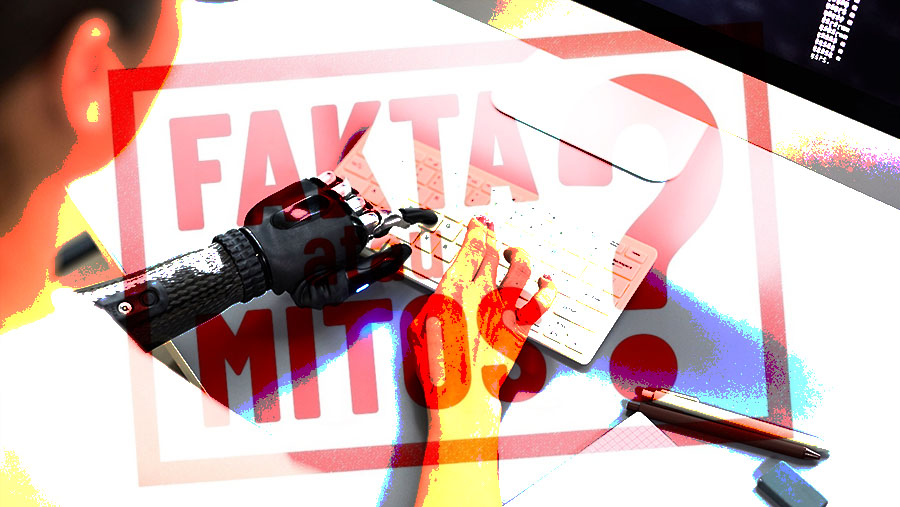 Mitos dan fakta: ancaman hilangnya pekerjaan akibat perkembangan teknologi AI. (Diolah)