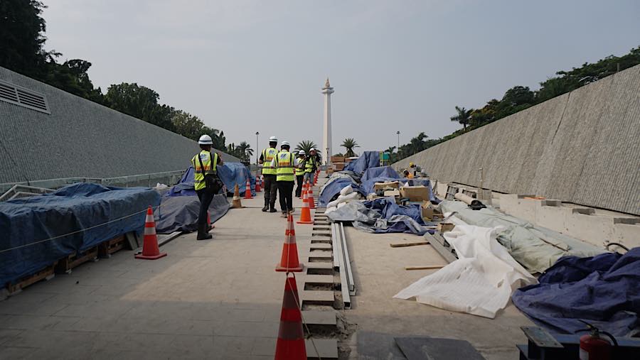 Stasiun Monas dirancang memiliki koridor panjang yang dapat dimanfaatkan sebagai ruang pameran, instalasi karya seni, hingga sarana edukasi.