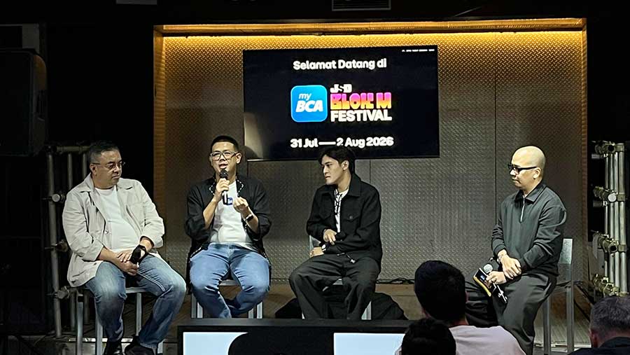 Press Conference myBCA JSD Blok M Festival 2026 (Bloomberg Technoz)