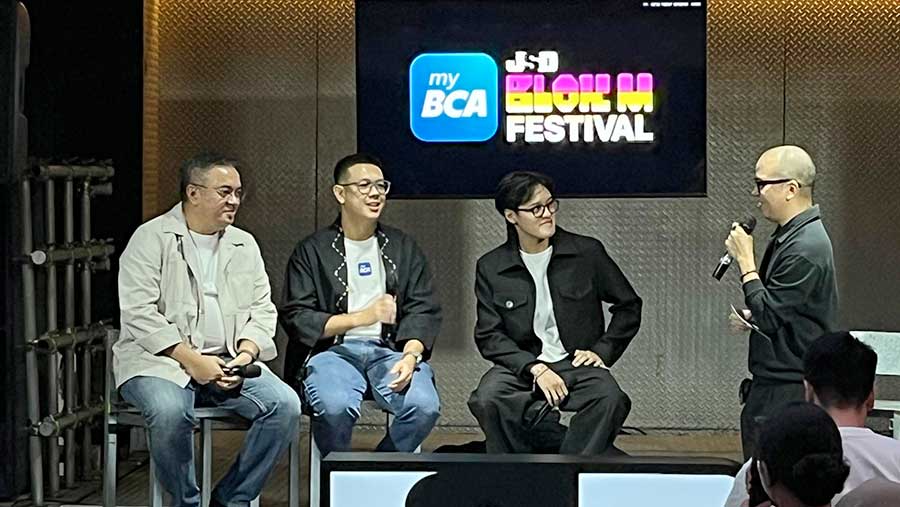 Press Conference myBCA JSD Blok M Festival 2026 (Bloomberg Technoz)