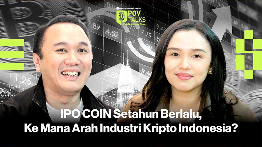 POV Talks IPO COIN Setahun Berlalu, Ke Mana Arah Industri Kripto Indonesia (Bloomberg Technoz)
