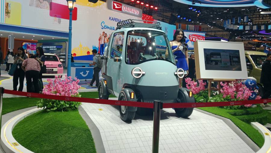 Daihatsu Midget X (Bloomberg Technoz/Pramesti)