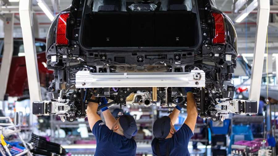 Pabrikan BMW AG. dok: Bloomberg