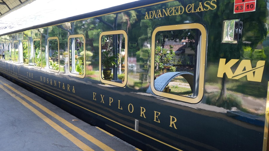 Kereta Api Nusantara Explore milik PT KAI. (Dok PT KAI)