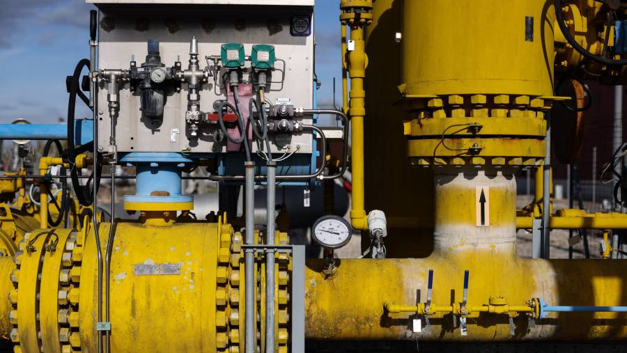 Turbin gas. (Bloomberg)